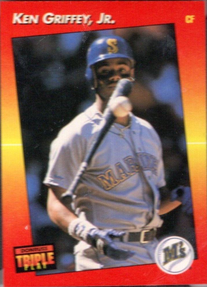Ken Griffey Jr. #1 1992 Donruss Triple Play Baseball