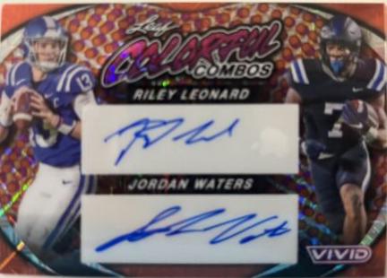 Riley Leonard / Jordan Waters [Orange Mojo] #CCD-30