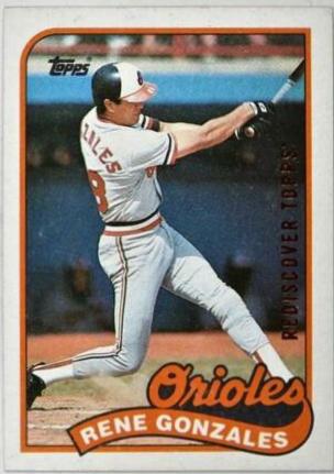 1989 Rene Gonzales #213