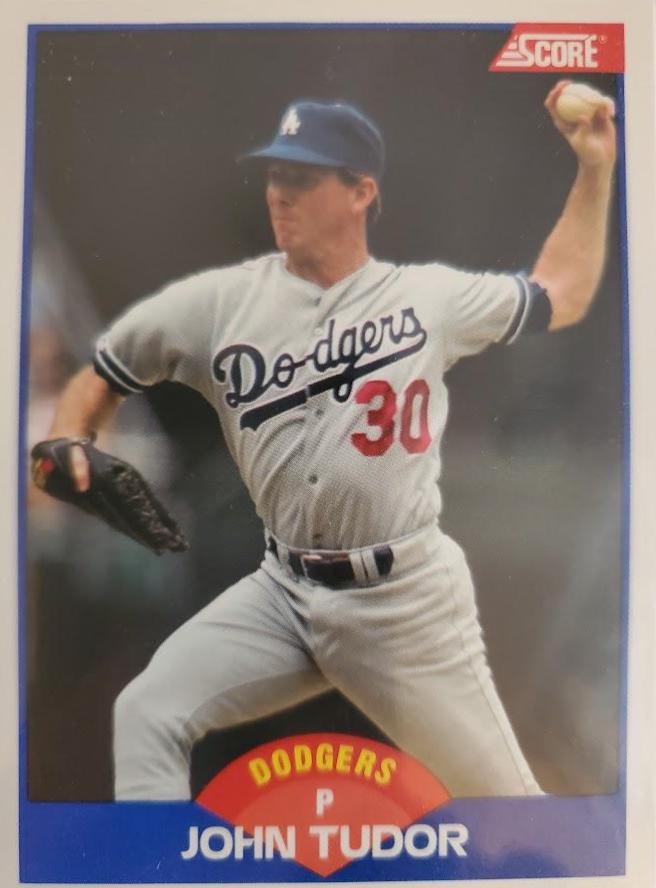 John Tudor #560 Baseball Cards 1989 Score