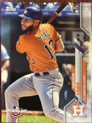 Abraham Toro #55 Baseball Cards 2020 Topps Opening Day