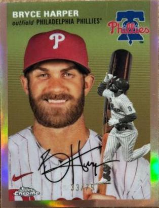Bryce Harper [Rose Gold Refractor] #337