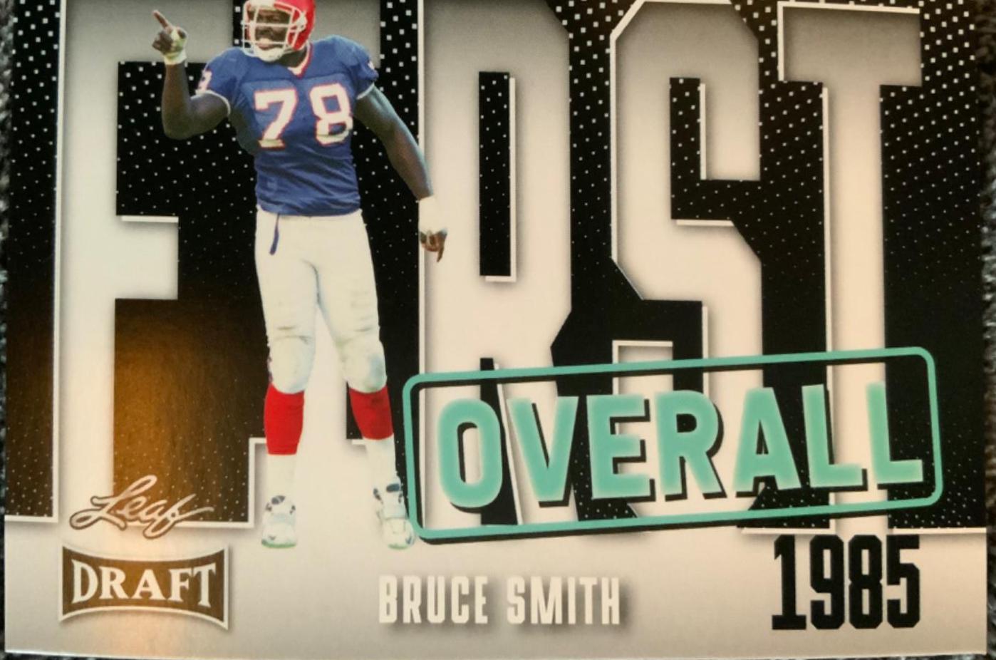 Bruce Smith #5 Football Cards 2023 Leaf Draft