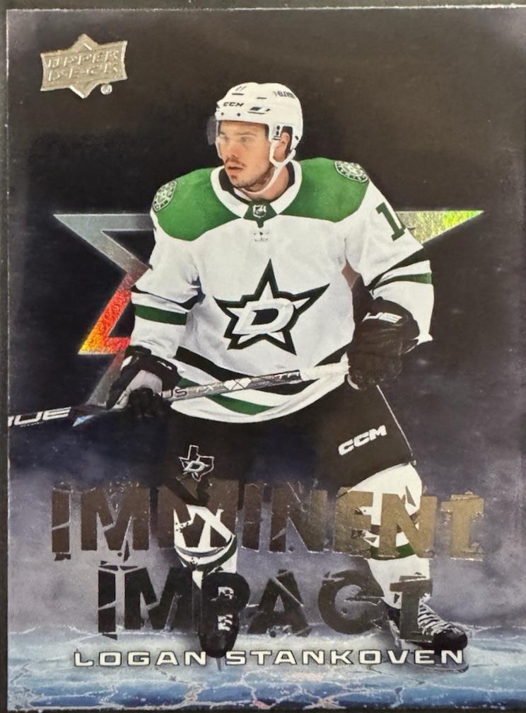 Logan Stankoven #II-17 2024 Upper Deck Overtime Imminent Impact Hockey