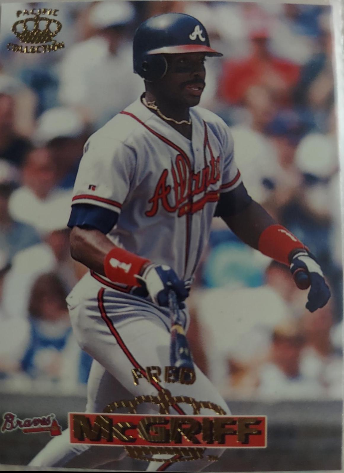 Fred McGriff #9 Baseball Cards 1996 Pacific Crown Collection
