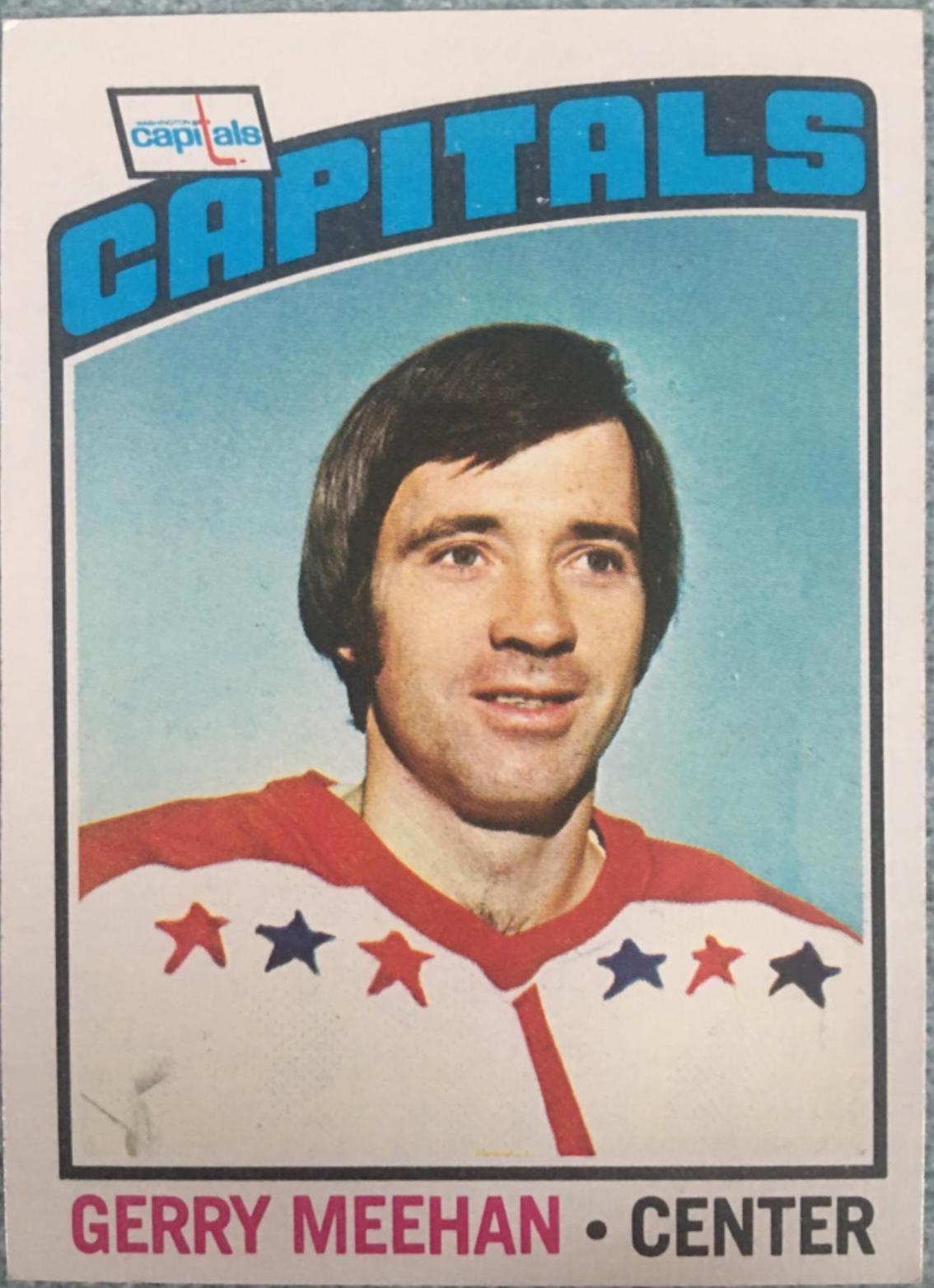 Gerry Meehan #35 Hockey Cards 1976 Topps