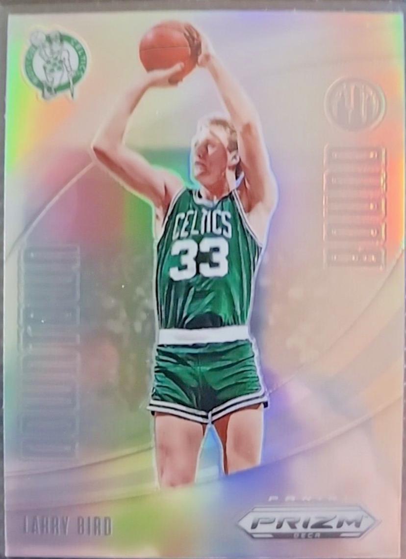 Larry Bird #7 Basketball Cards 2023 Panini Prizm Deca Downtown Bound