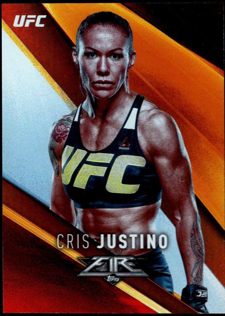 Cris Justino #17 Ufc Cards 2017 Topps UFC Fire