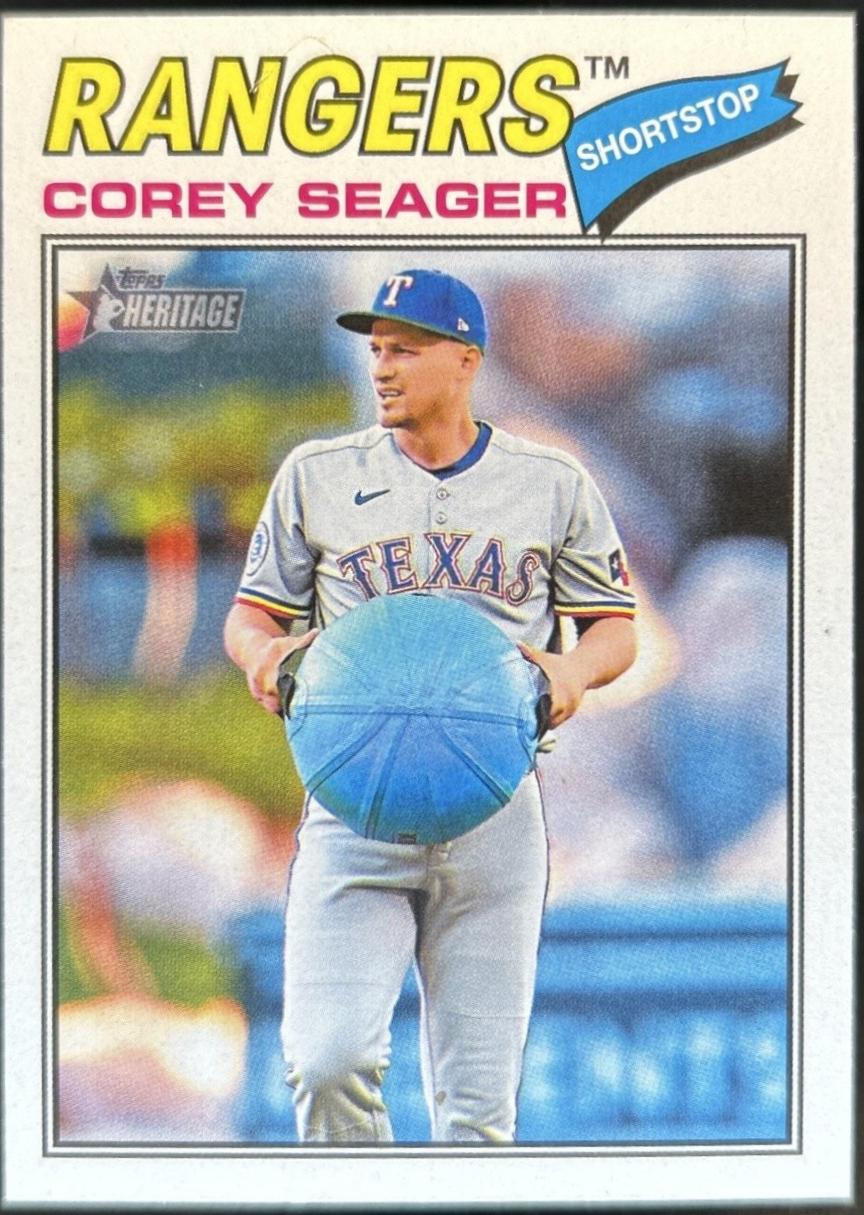 Corey Seager [Image Variation] #302 Prices | 2026 Topps Heritage