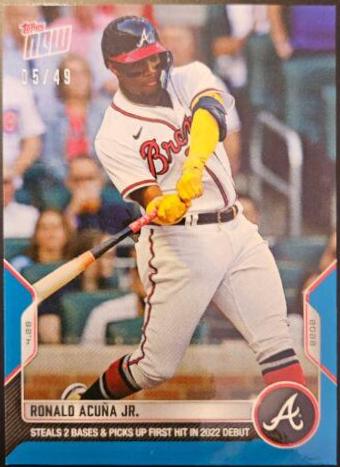 Ronald Acuna Jr. [Blue] #105