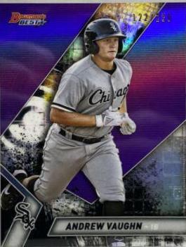 Andrew Vaughn [Blue Refractor] #TP-25