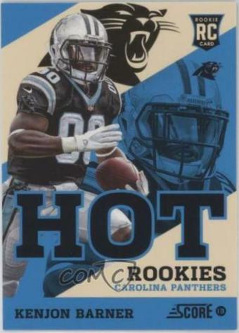 Kenjon Barner #38 Football Cards 2013 Panini Score Hot Rookies