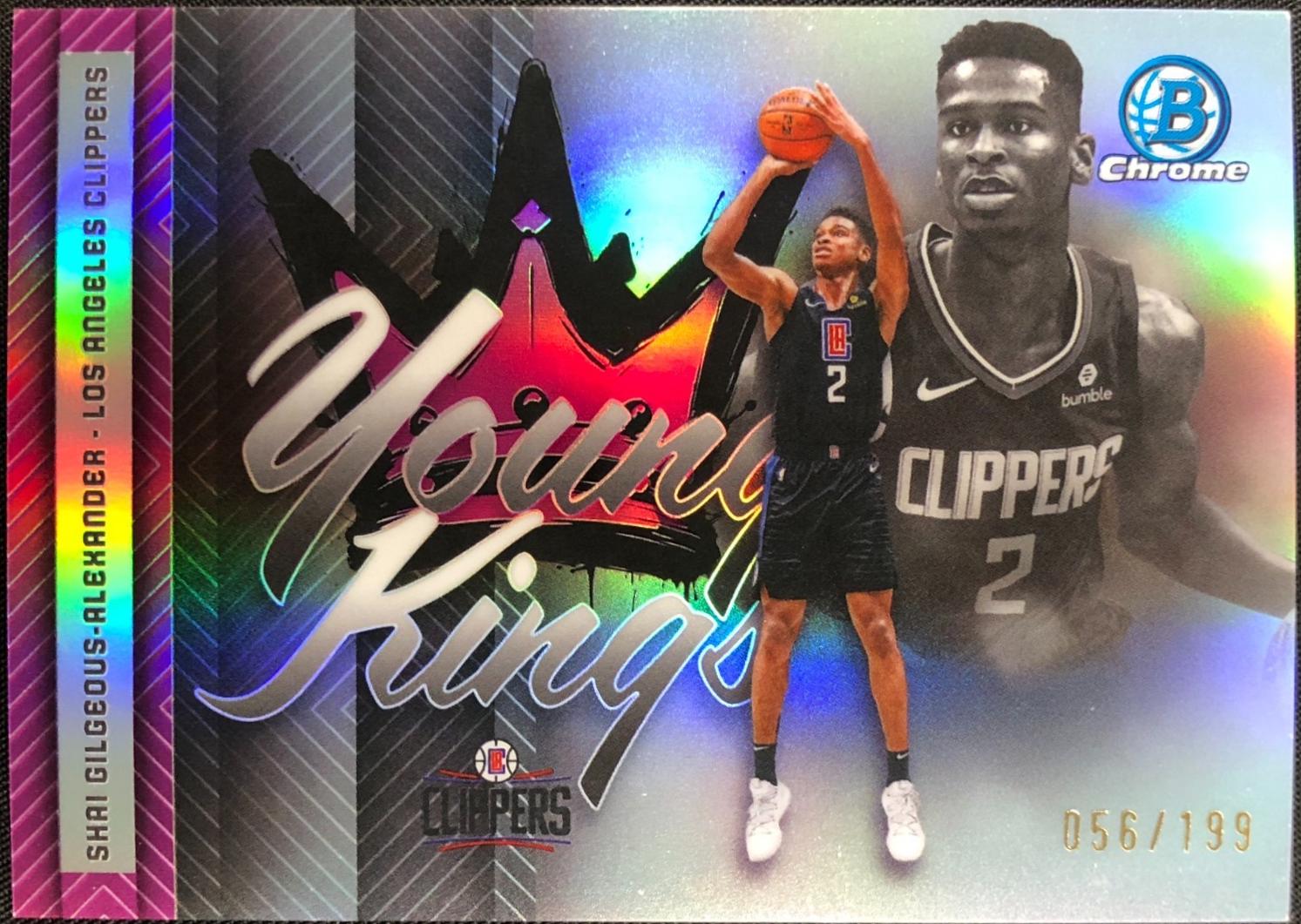 2025 Shai Gilgeous-Alexander [Fuchsia Refractor] #YK-1