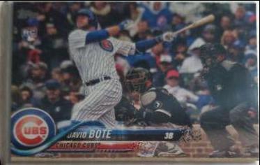 David Bote #US273 Baseball Cards 2018 Topps Update