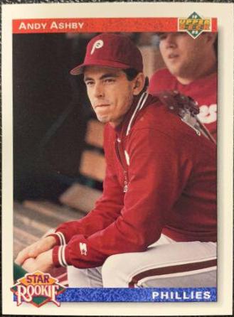 Andy Ashby: Star Rookie #19 Baseball Cards 1992 Upper Deck