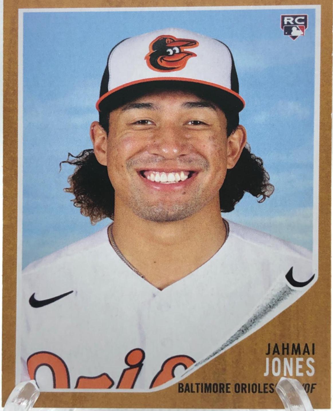 Jahmai Jones #58 Baseball Cards 2021 Topps Archives