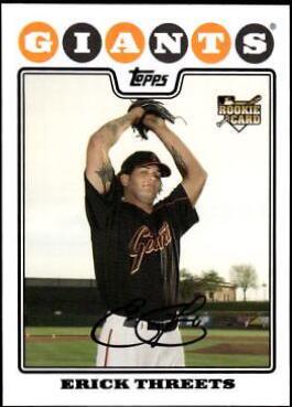 Erick Threets #551 Baseball Cards 2008 Topps