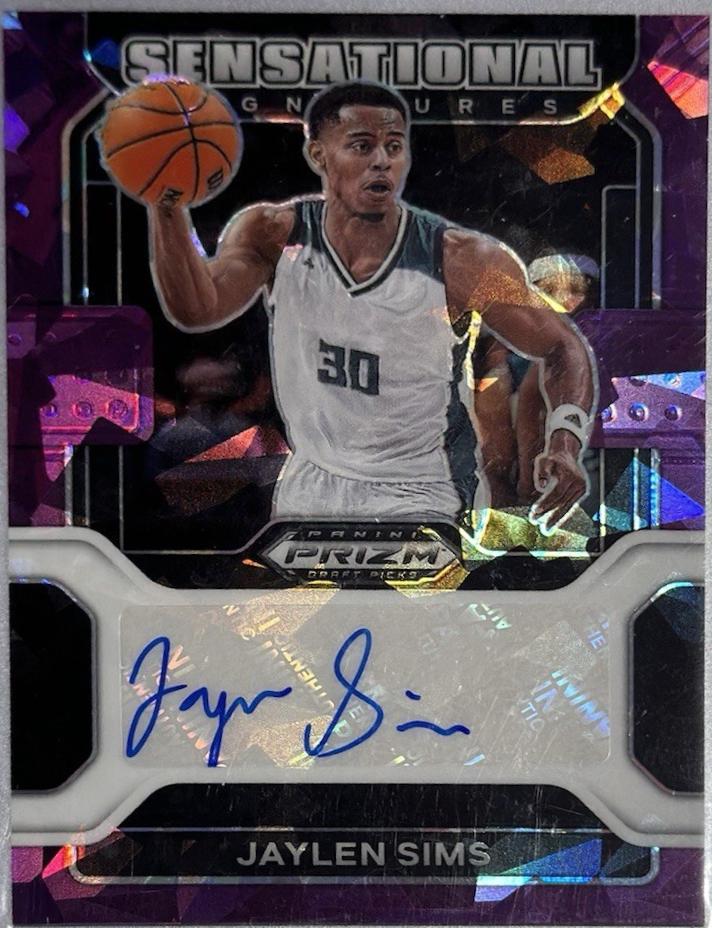 Jaylen Sims [Purple Ice] #SS-JSI