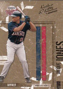Jacque Jones #80 Baseball Cards 2004 Donruss Leather & Lumber