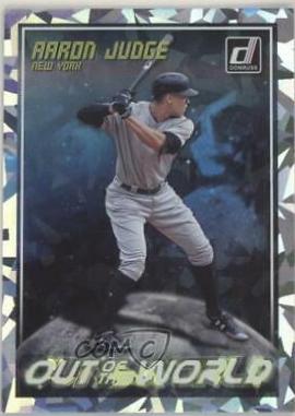 Aaron Judge #OW1 Baseball Cards 2018 Panini Donruss Out of This World