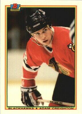 Adam Creighton #9 Hockey Cards 1990 Bowman Tiffany