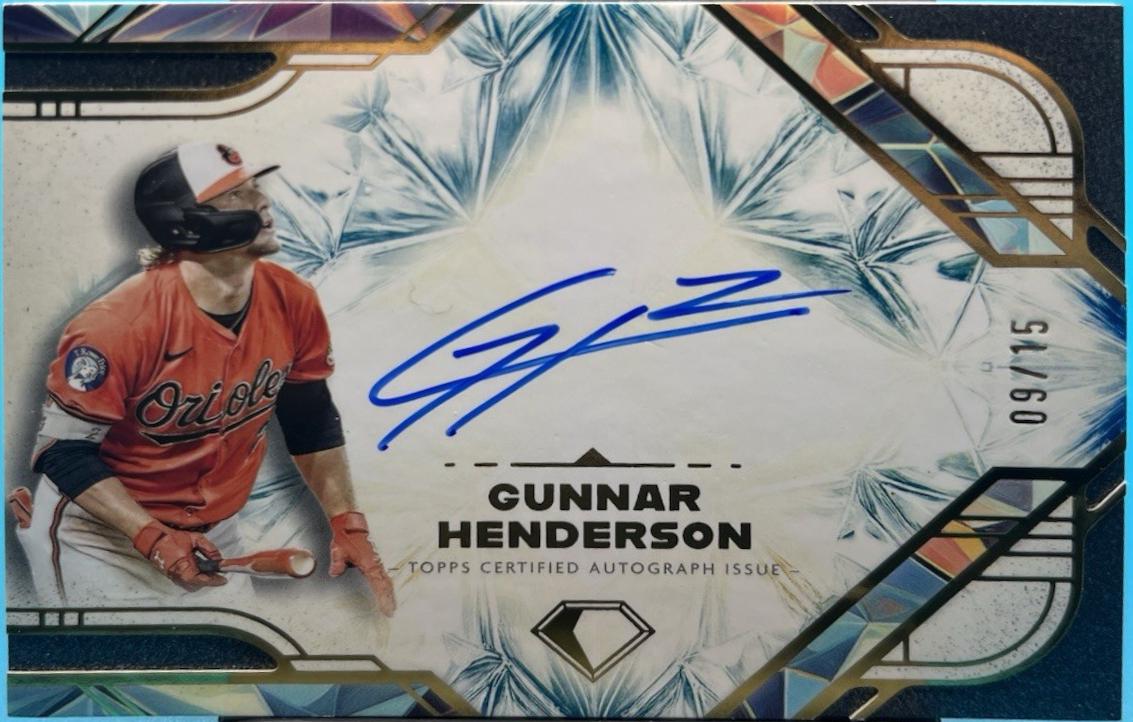 Gunnar Henderson [Blue] #DIA-GH Prices | 2025 Topps Diamond Icons 