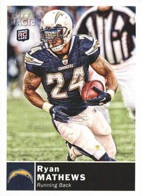 Ryan Mathews #96 2010 Topps Magic Football