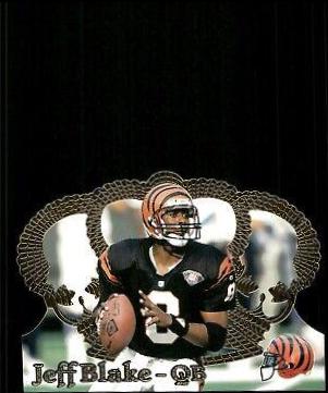 Jeff Blake #8 Football Cards 1995 Pacific Crown Royale