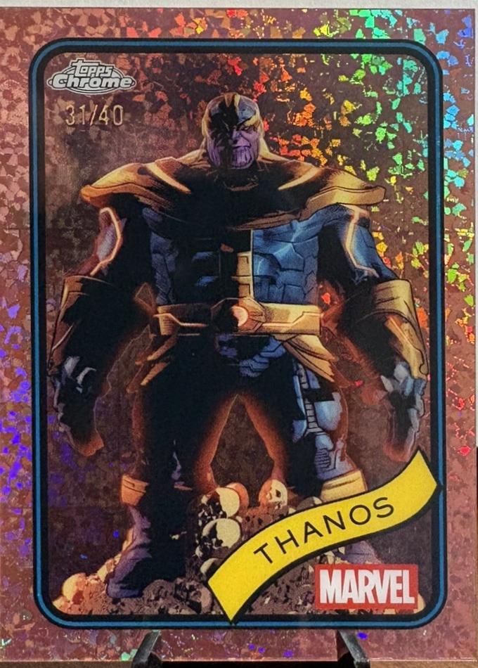 Thanos Rose Gold Mini Diamonds Refractor