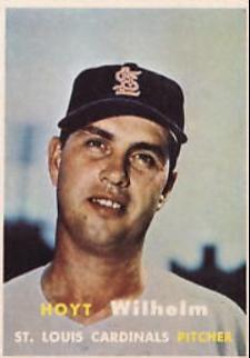 Hoyt Wilhelm #203 Baseball Cards 1957 Topps