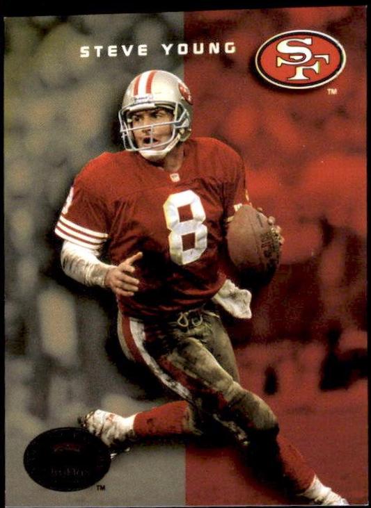 Steve Young #33 Football Cards 1993 Skybox Premium