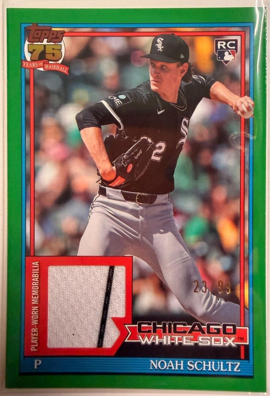 Noah Schultz #91RU-NS 2026 Topps Update 1991 Relic Baseball