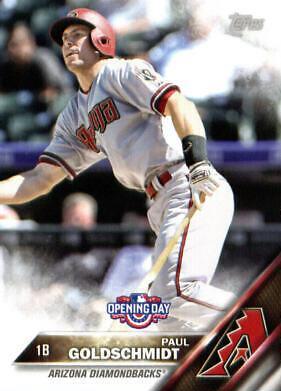 Paul Goldschmidt #OD-199 2016 Topps Opening Day Baseball