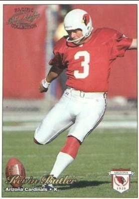 Kevin Butler #1 Football Cards 1997 Pacific Philadelphia