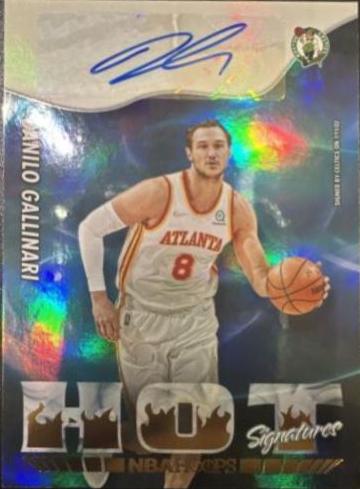 Danilo Gallinari #HS-DG Basketball Cards 2022 Panini Hoops Hot Signatures