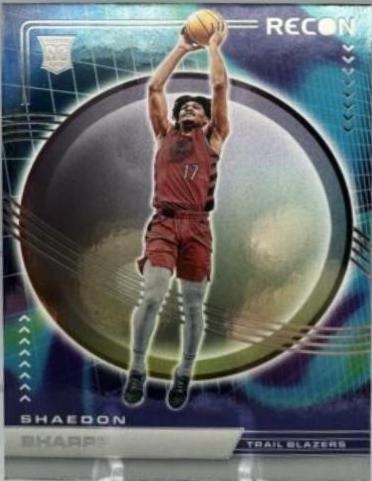 Shaedon Sharpe #240 Basketball Cards 2022 Panini Recon