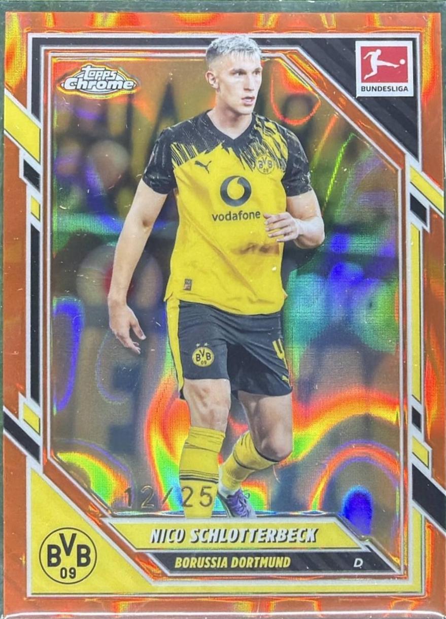 Nico Schlotterbeck [Orange Lava Refractor] #17