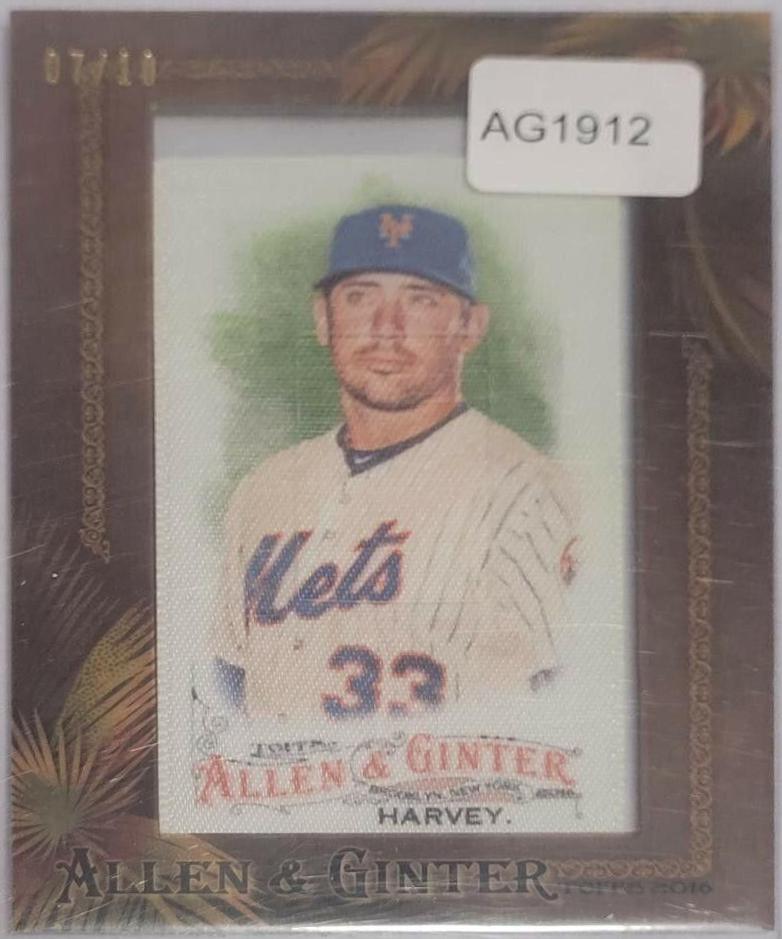 Matt Harvey [Mini Framed Cloth] #276