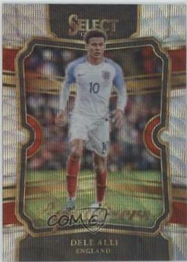 Dele Alli #EQ-31 Soccer Cards 2017 Panini Select Equalizers
