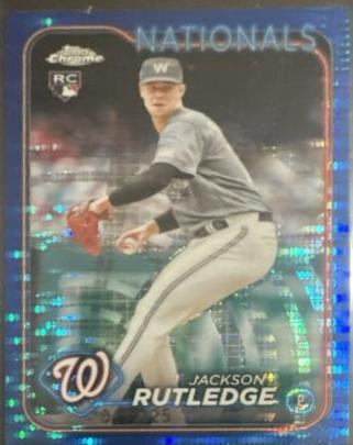Jackson Rutledge [Sonar Blue Refractor] #42