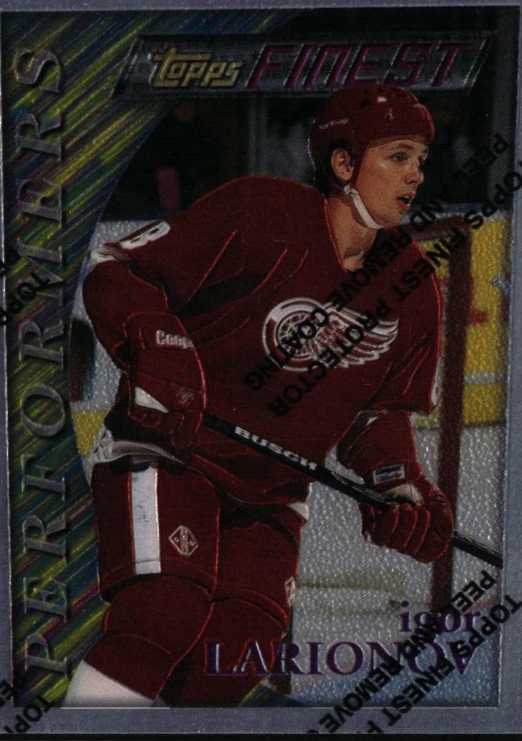 Igor Larionov #57 1995-96 Finest Hockey