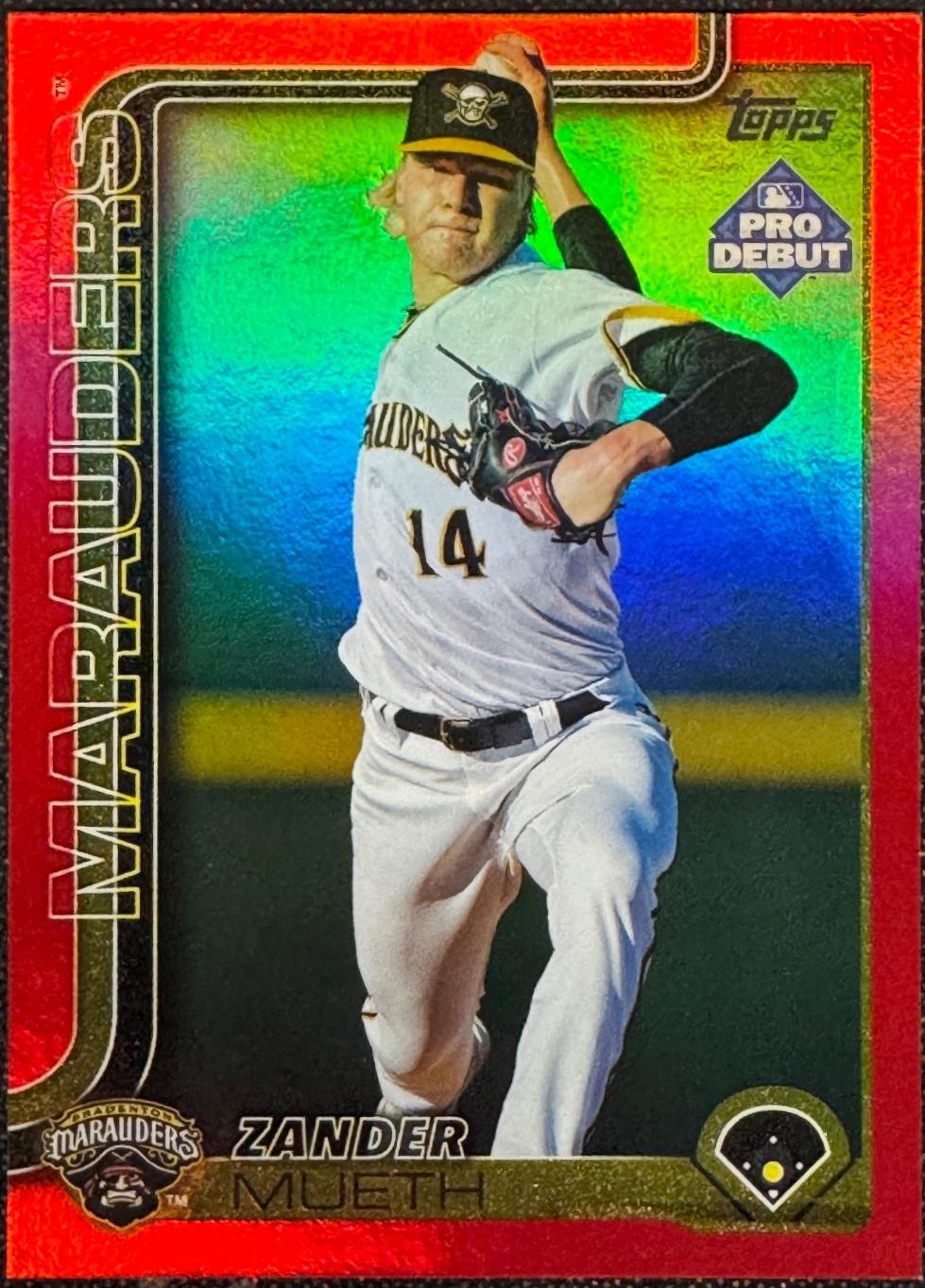 Zander Mueth [Red Foil] #PD-120