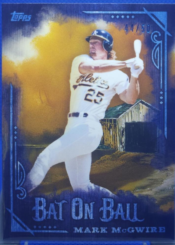 Mark McGwire [Prussian Blue] #BOB-3