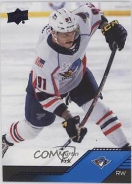 Martin Frk #3 Hockey Cards 2022 Upper Deck AHL
