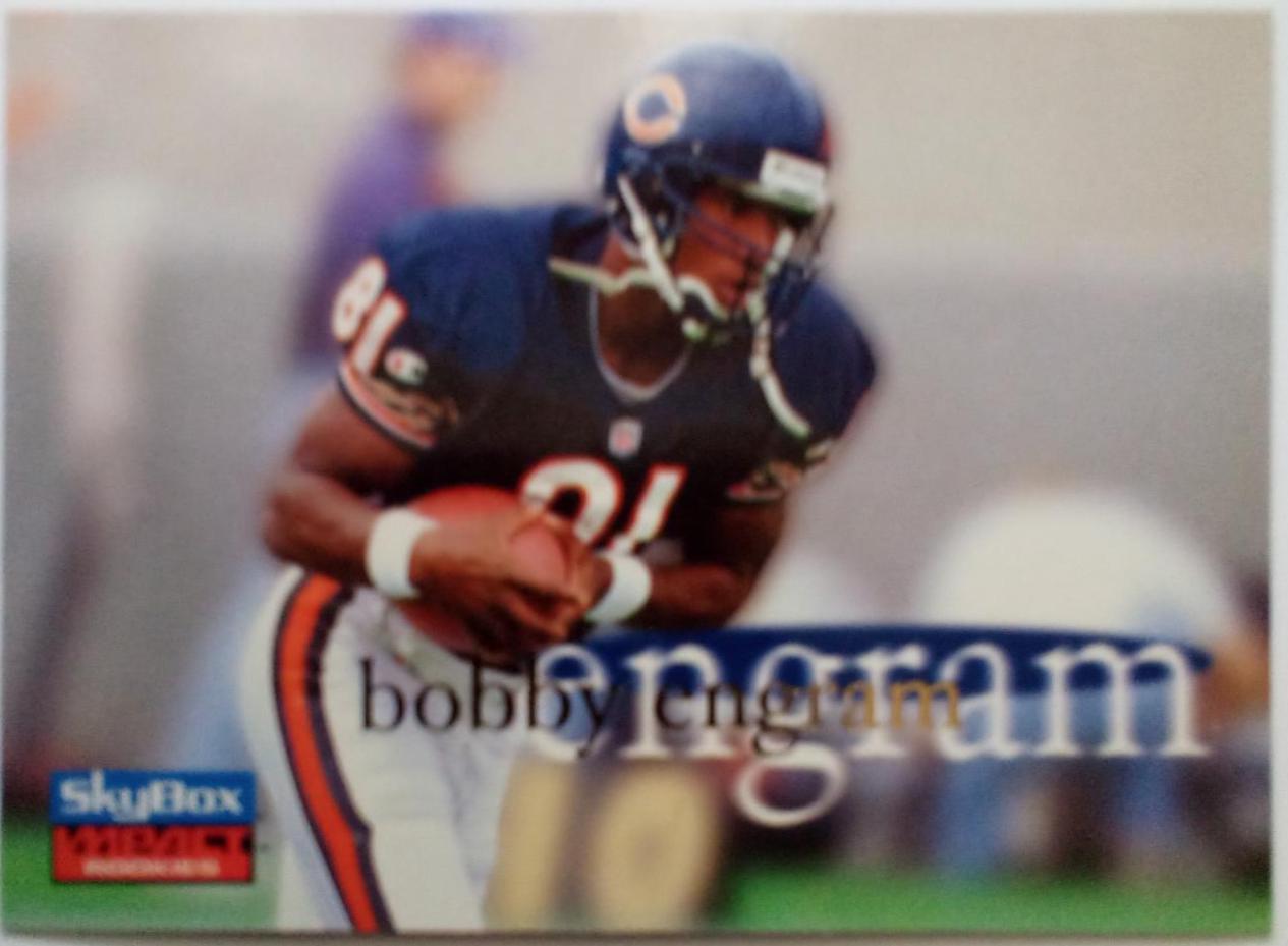 Bobby Engram #12 Football Cards 1996 Skybox Impact