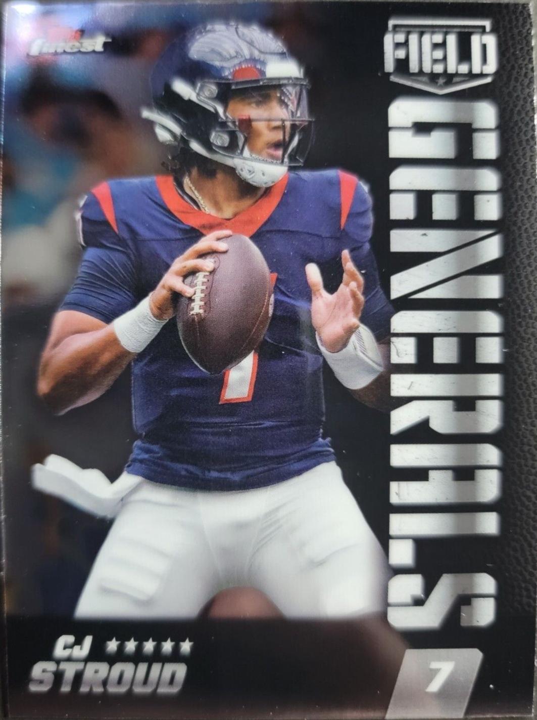CJ Stroud #FG-17 Football Cards 2024 Topps Finest Field Generals