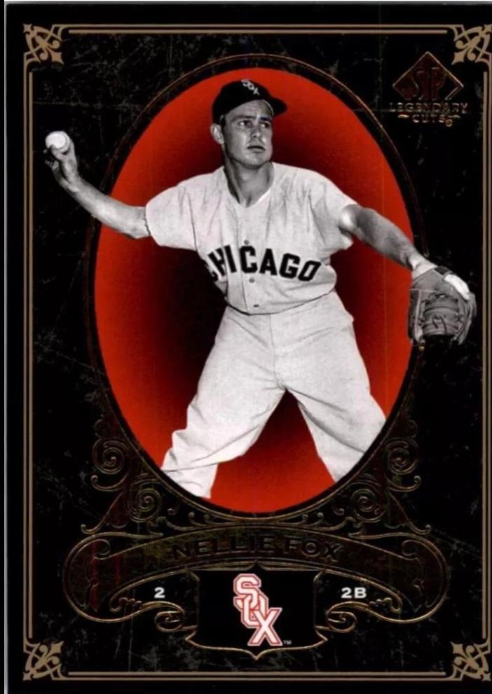 Nellie Fox #21 Baseball Cards 2007 SP Legendary Cuts