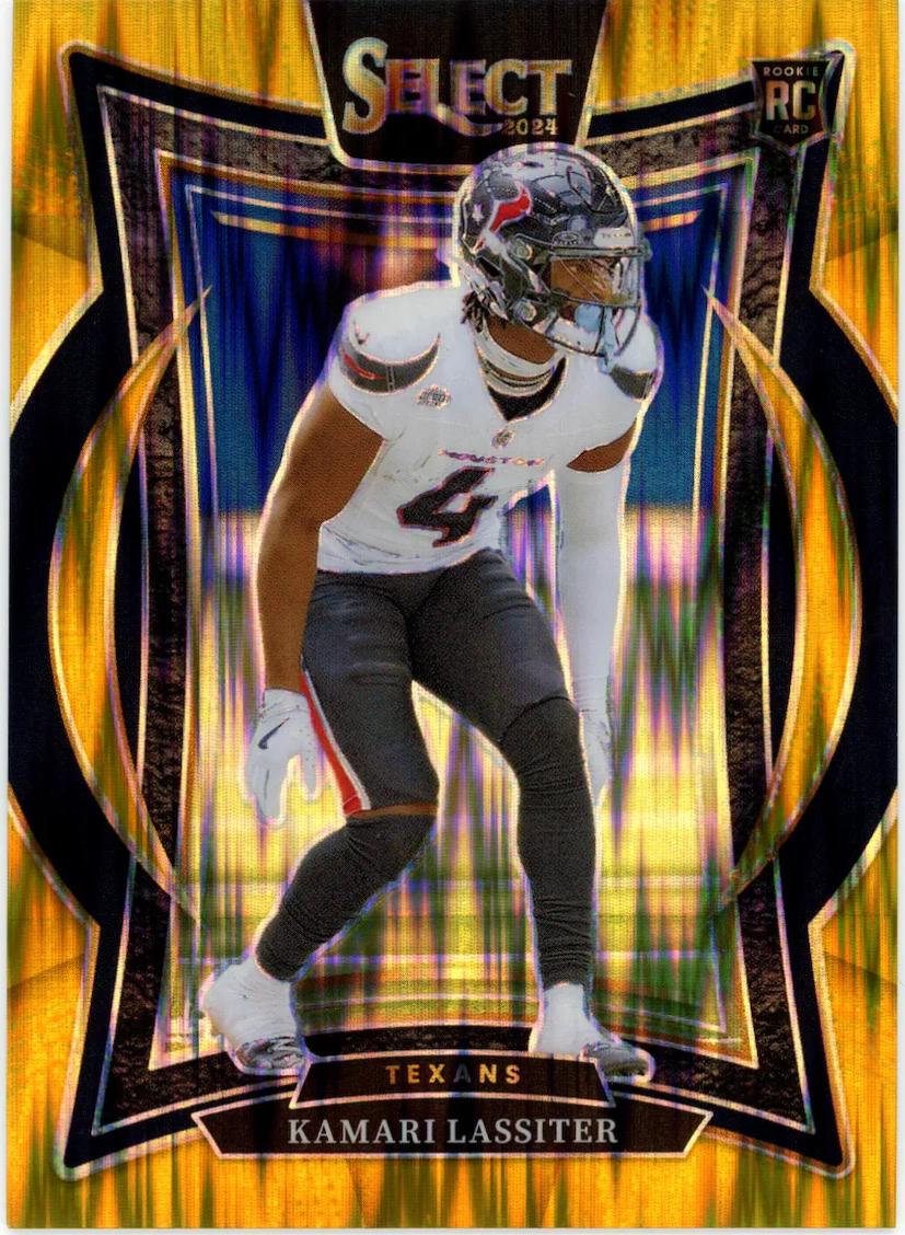 Jamien Sherwood [Gold Prizm Shock] #77