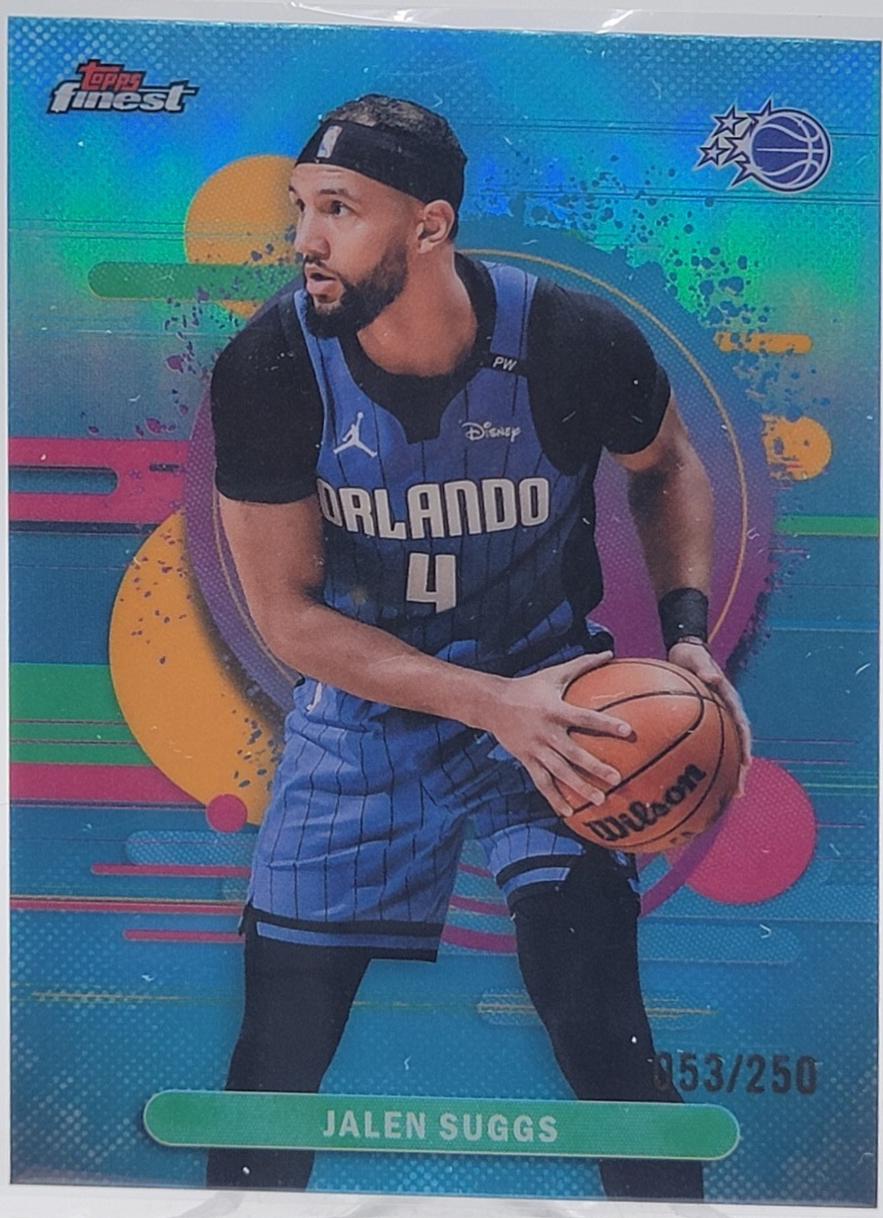 Jalen Suggs [Sky Blue Refractor] #155