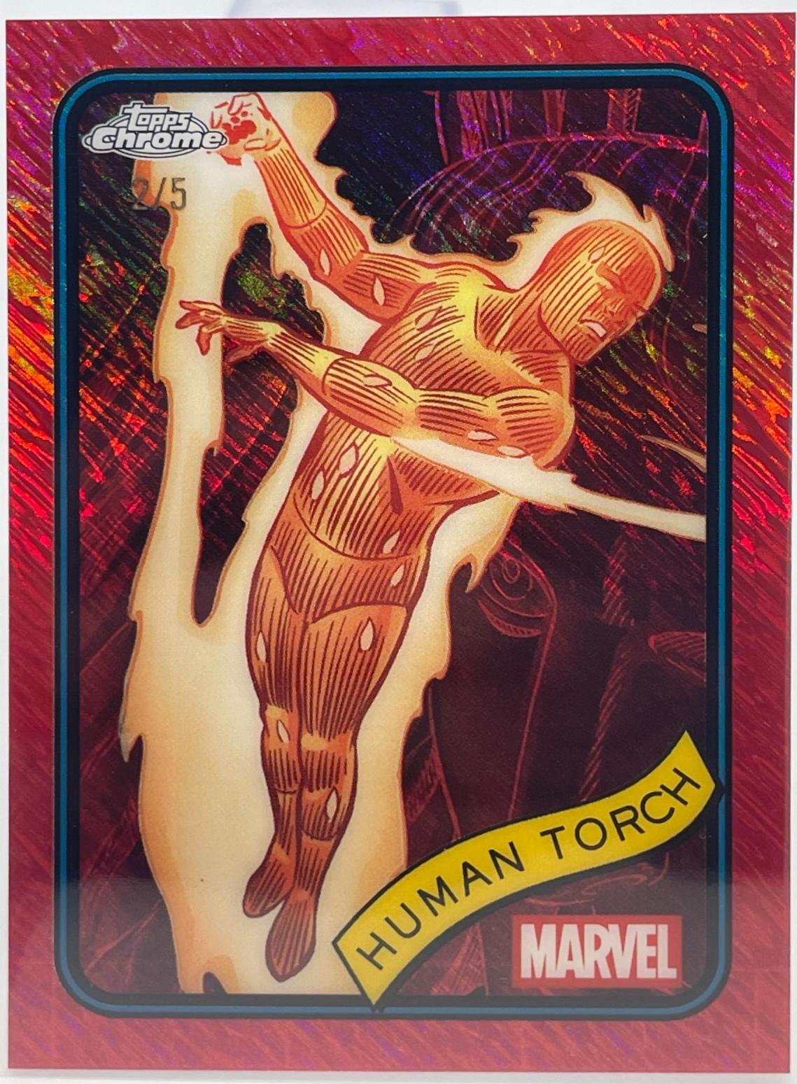 Human Torch Red Shimmer Refractor